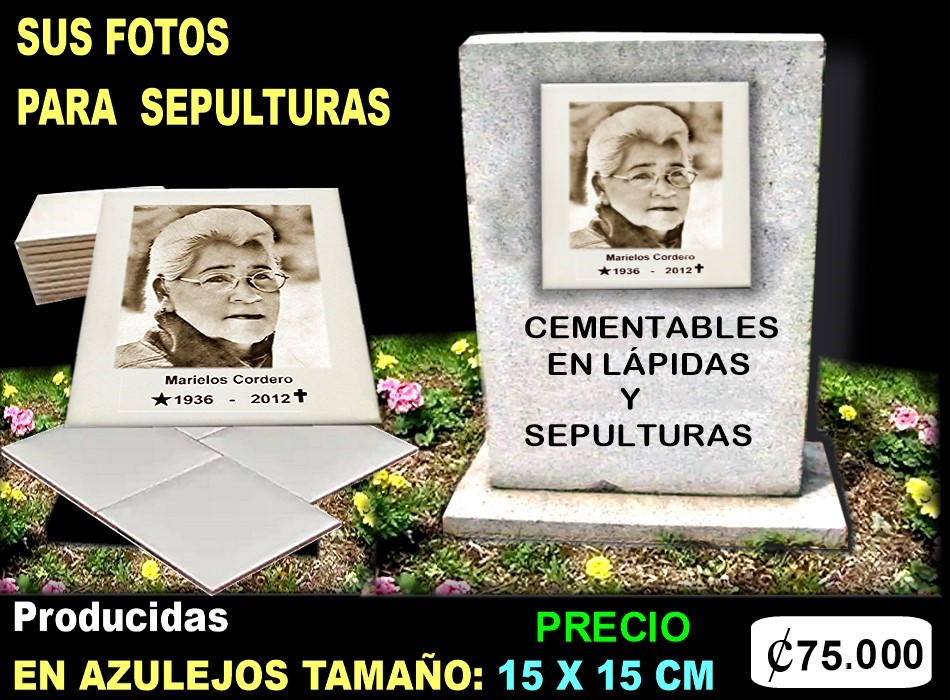 FOTOS PARA SEPULTURAS