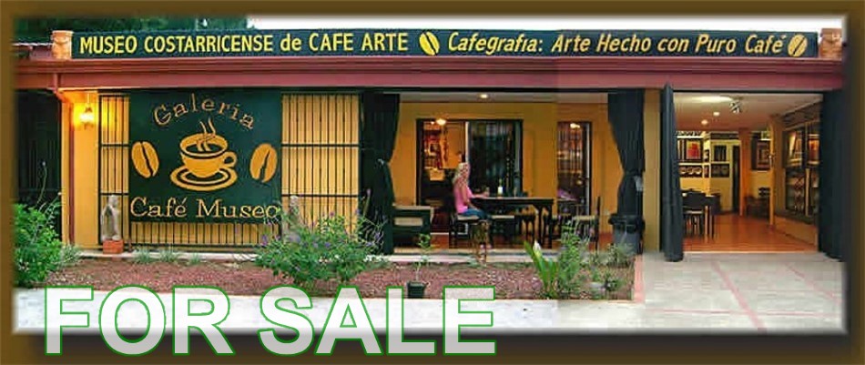 coffee house for sale in costa rica has more than 4 entrances