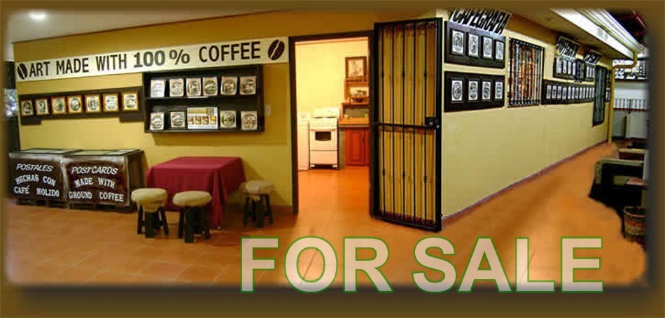 one view inside coffee house for sale